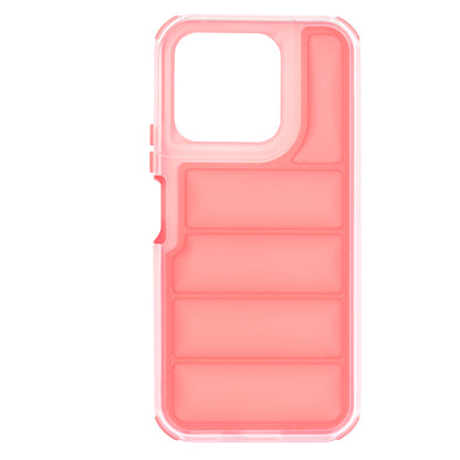 Coque pour Honor X8b, Techsuit, Wave Shield, Rouge