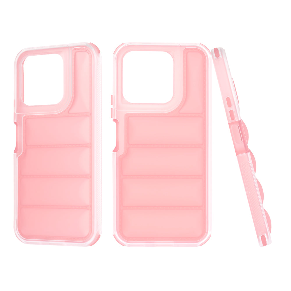 Coque pour Honor X8b, Techsuit, Wave Shield, Rose