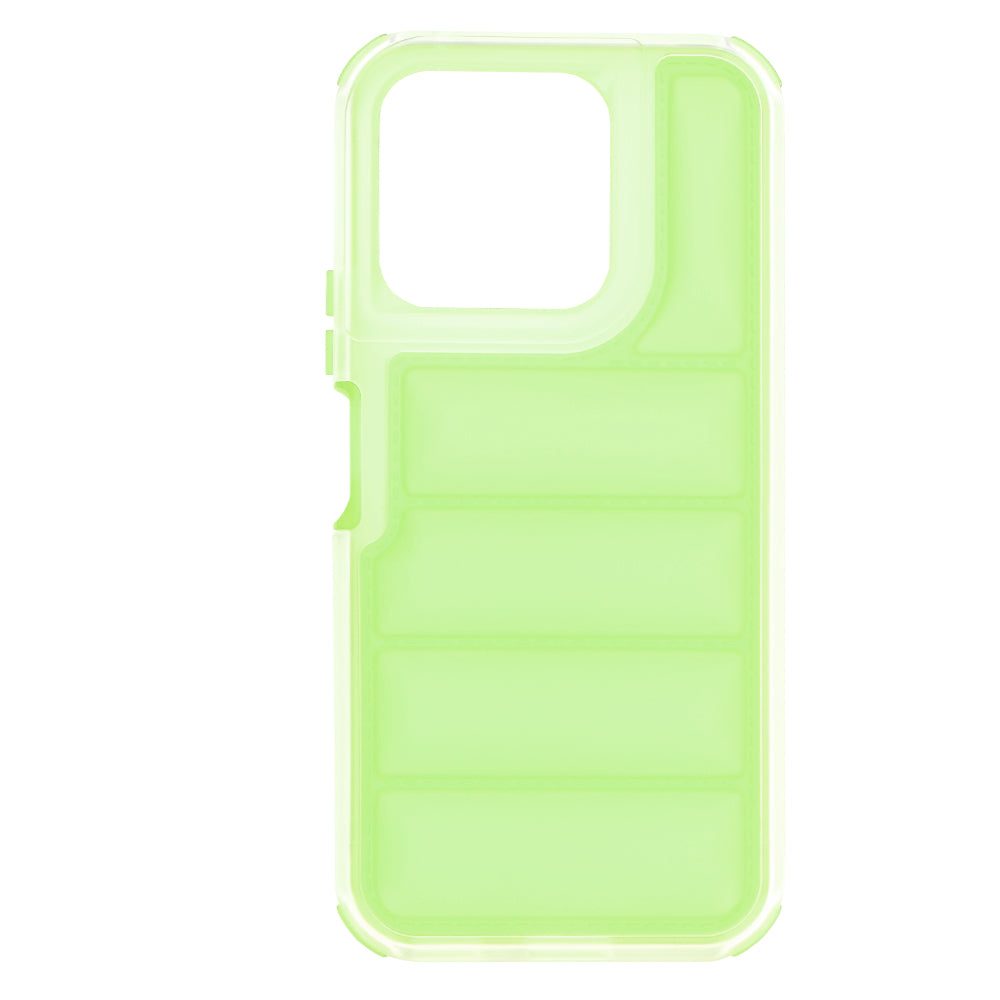 Coque pour Honor X8b, Techsuit, Wave Shield, Vert