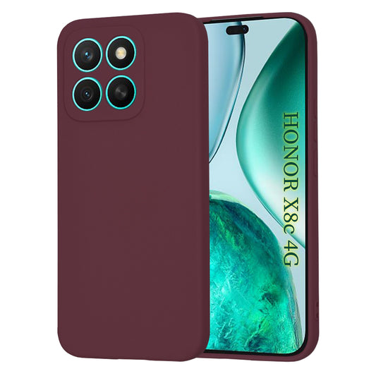 Coque pour Honor X8c, Techsuit, SoftFlex, Bordeaux
