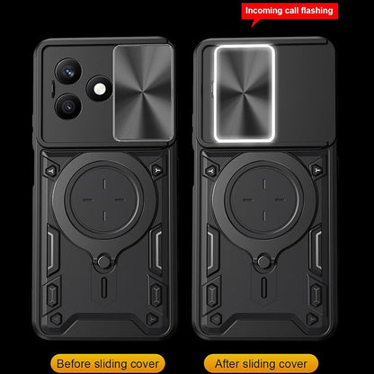 Coque pour Honor X8d, Techsuit, CamGuard Pro, Bleue