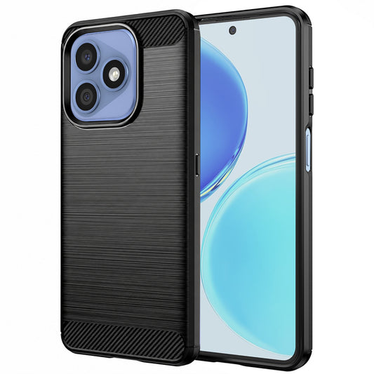 Coque pour Honor X8d, Techsuit, Carbone, Noire