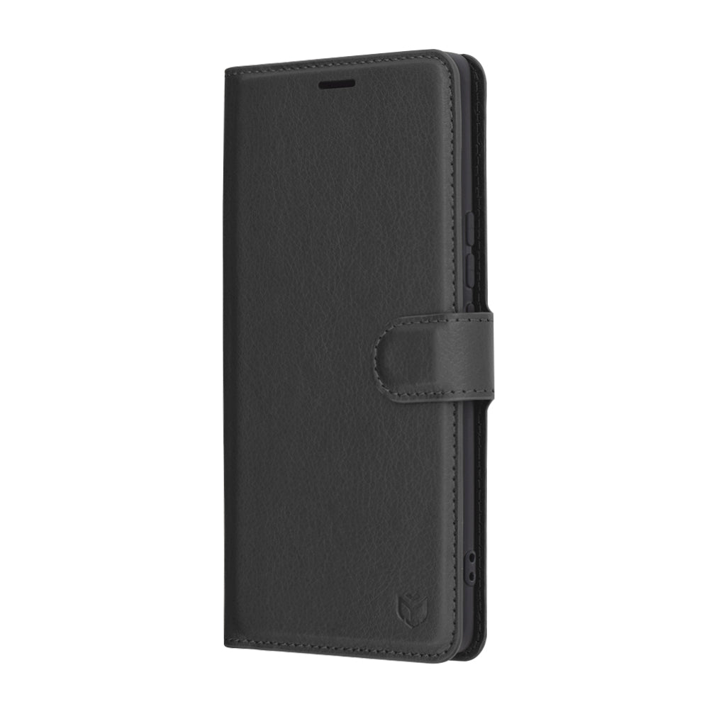 Étui pour Honor X9c / Magic7 Lite, Techsuit, Folio en cuir, Noir