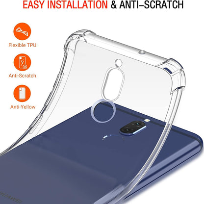 Coque pour Huawei Mate 10 Lite, Techsuit, Anti-choc Claire, Transparente