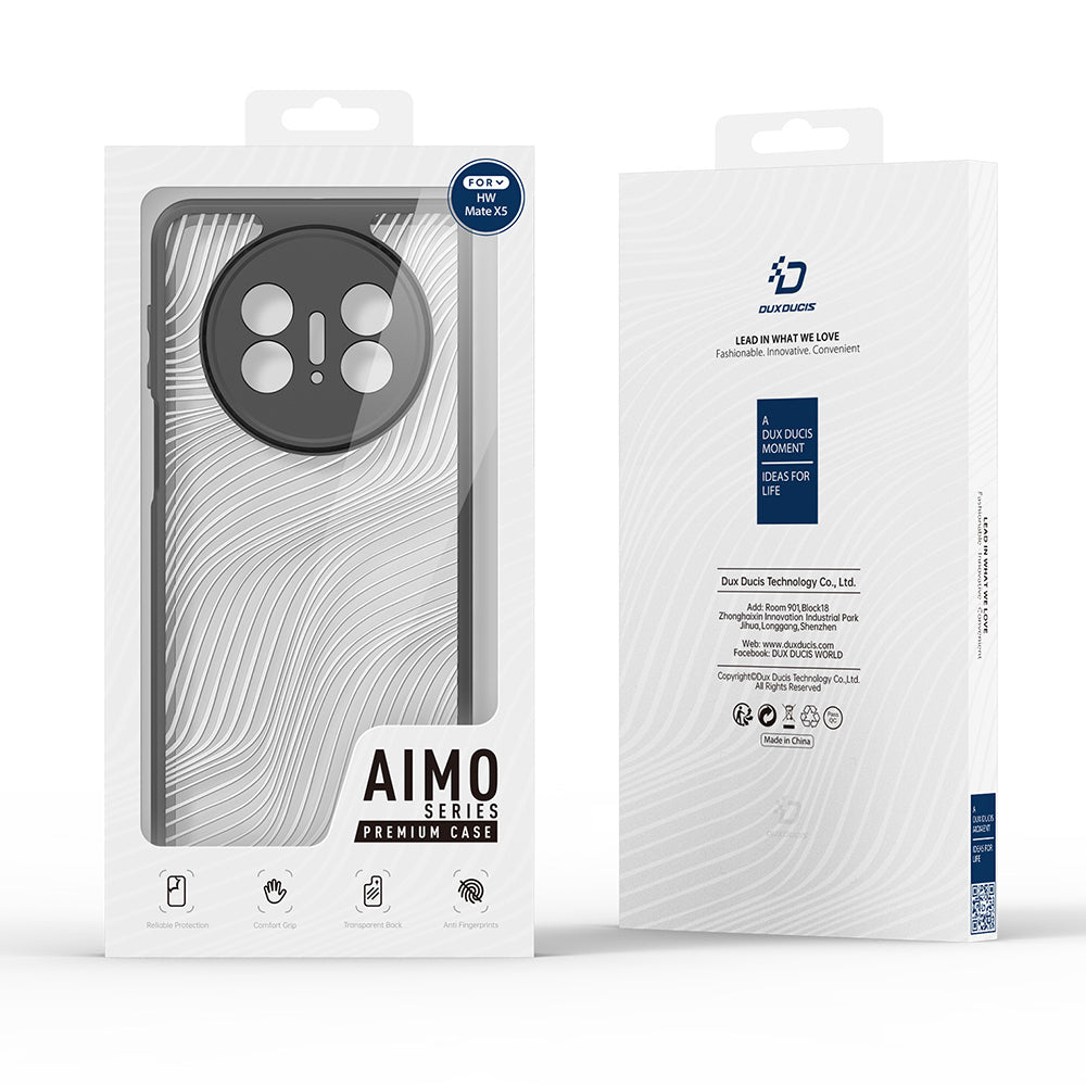 Coque pour Huawei Mate X5, DUX DUCIS, Aimo, Noire