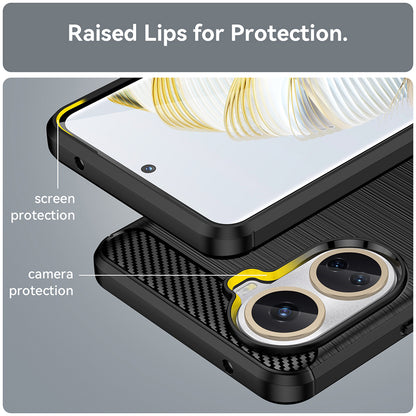 Case for Huawei nova 10 SE, Techsuit, Carbon, Black