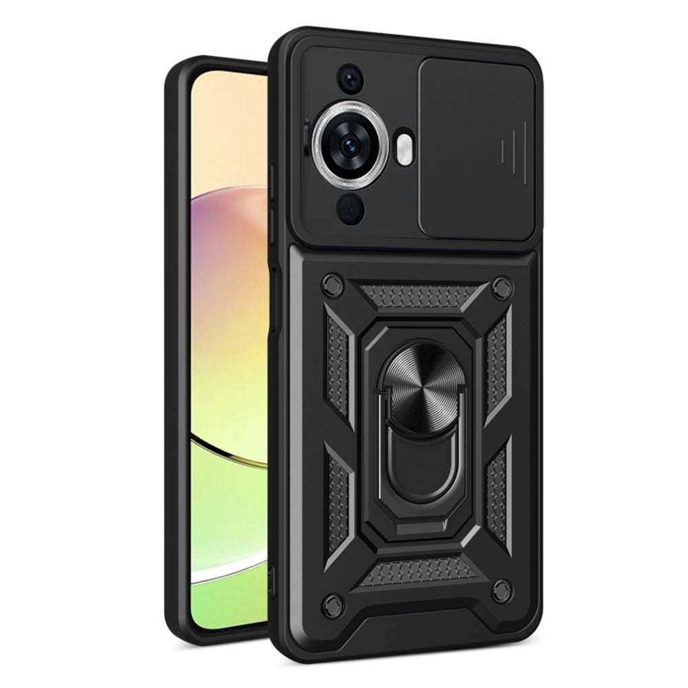 Coque pour Huawei nova 12s / nova 11, Techsuit, CamShield, Noire