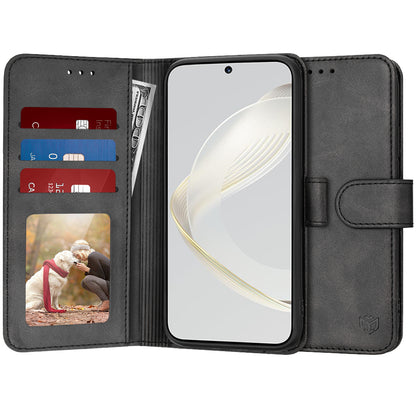 Coque pour Huawei nova 12s / nova 11, Techsuit, Diary Book, Noire