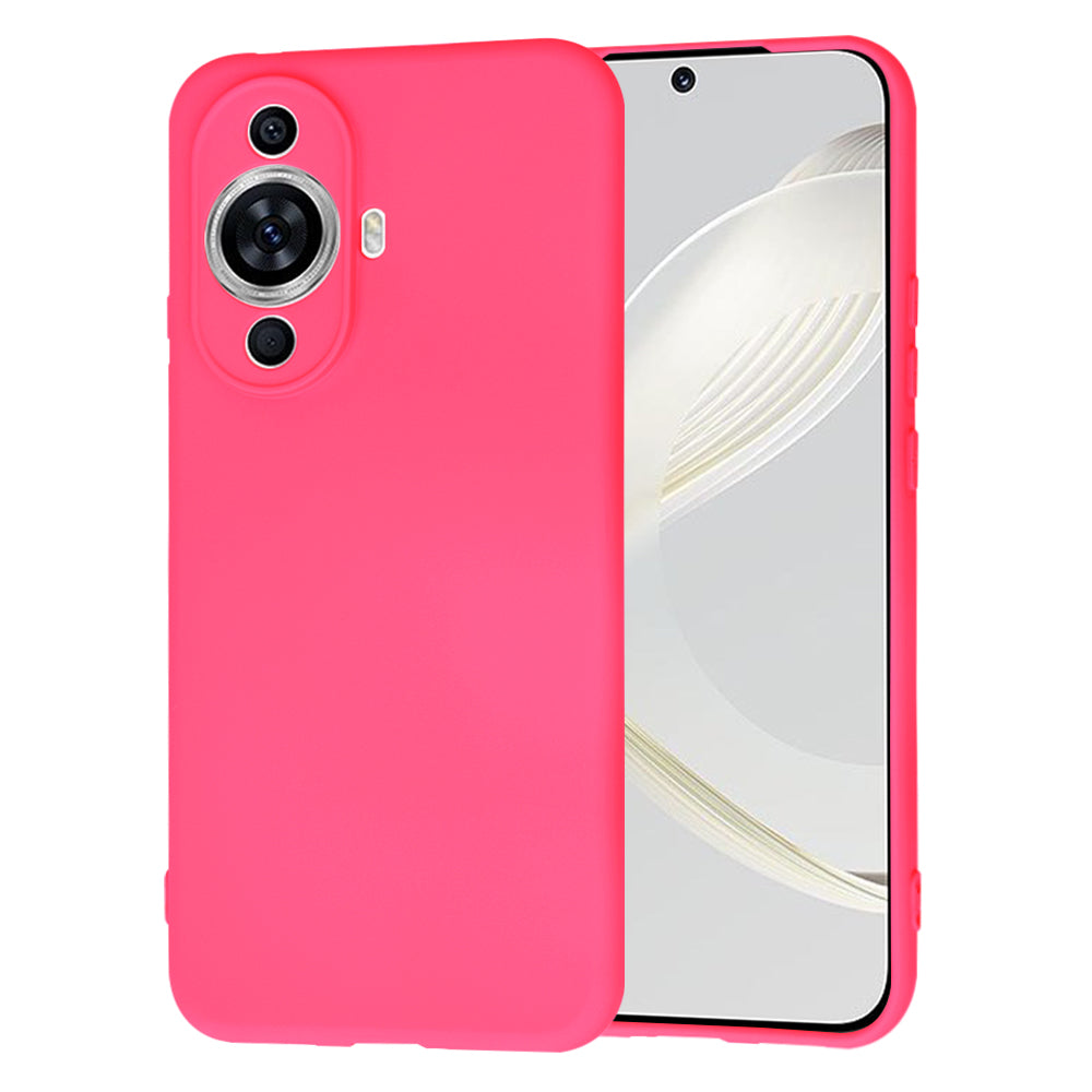 Coque pour Huawei nova 12s / nova 11, Techsuit, SoftFlex, Rose Foncé