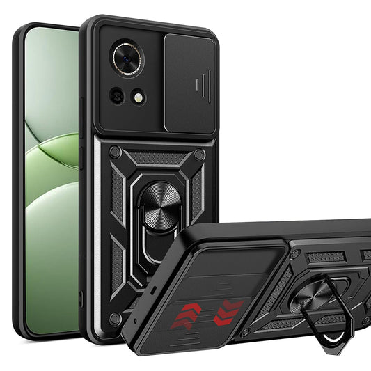 Coque pour Huawei nova 13, Techsuit, CamShield, Noire