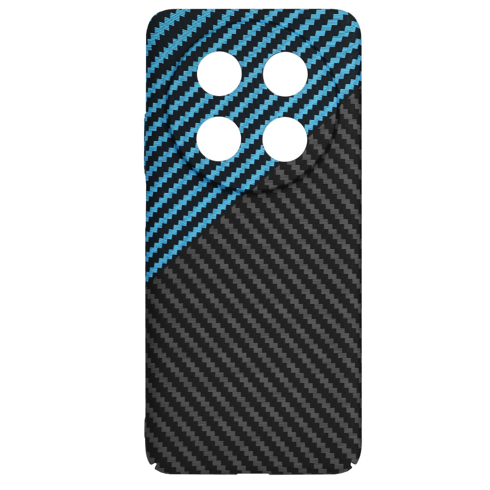 Case for Huawei nova 13i / nova 12i, Techsuit, Carbonite FiberShell, Black Blue