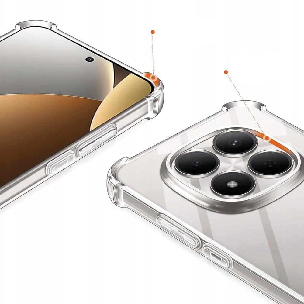 Étui pour Huawei nova 14 Pro, Techsuit, Shockproof Clear, Transparent