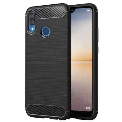 Case for Huawei P20 Lite, Techsuit, Carbon, Black