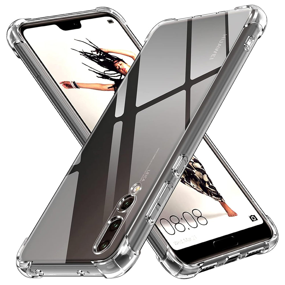 Case for Huawei P20 Pro, Techsuit, Shockproof Clear, Transparent