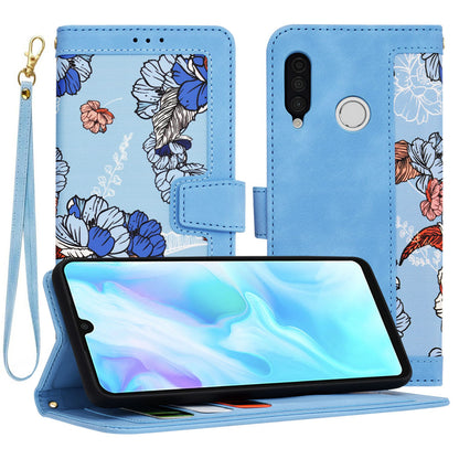 Case for Huawei P30 lite New Edition / P30 lite, Techsuit, FlipCraft, Blue
