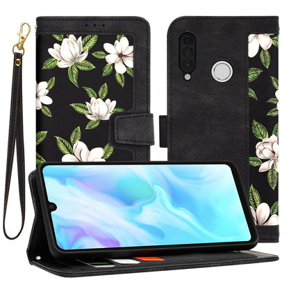 Coque pour Huawei P30 lite New Edition / P30 lite, Techsuit, FlipCraft, Noire