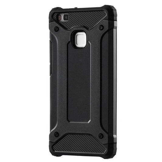 Coque pour Huawei P9 lite (2016), Techsuit, Hybrid Armor, Noire