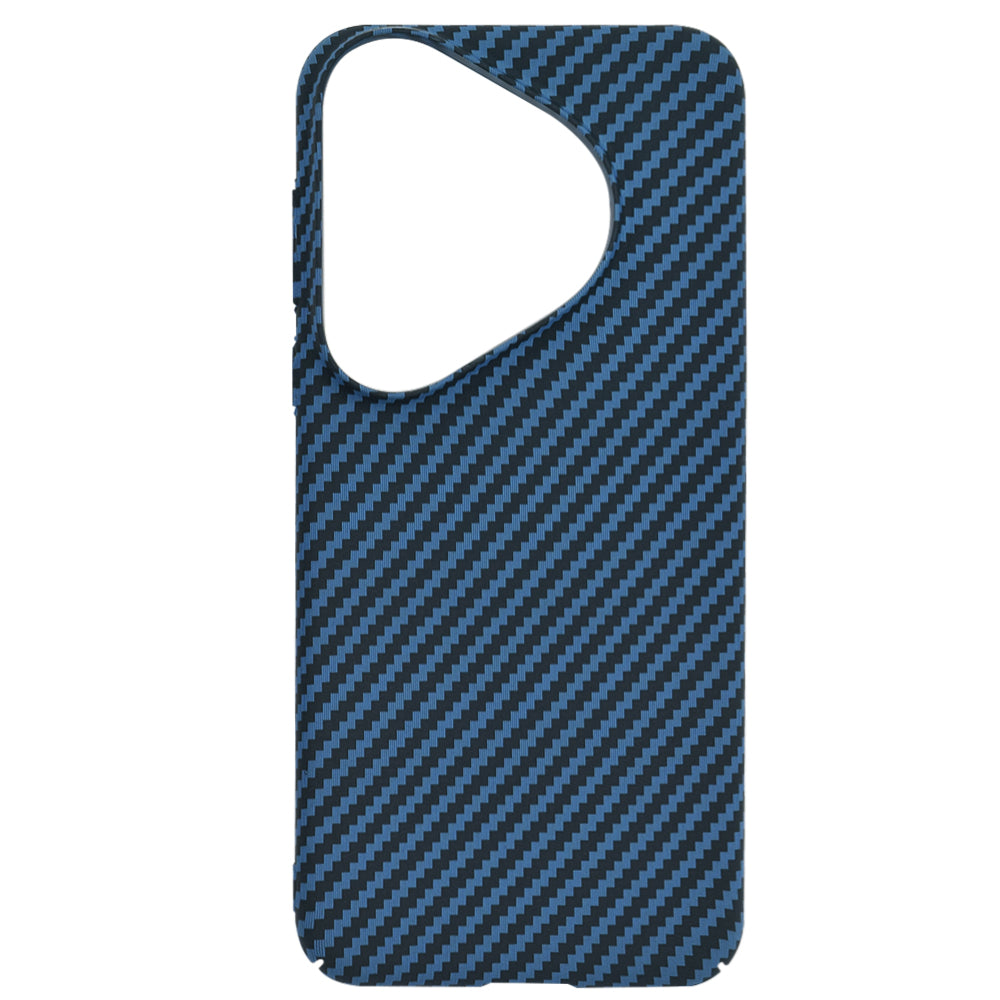 Coque pour Huawei Pura 70 Pro, Techsuit, Carbonite FiberShell, Turquoise