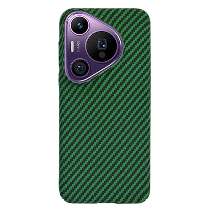 Coque pour Huawei Pura 70 Pro, Techsuit, Carbonite FiberShell, Vert