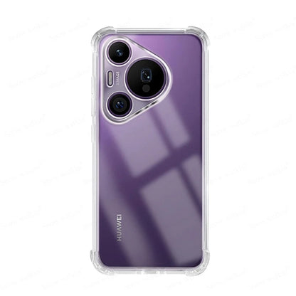 Coque pour Huawei Pura 70, Techsuit, Antichoc Claire, Transparente