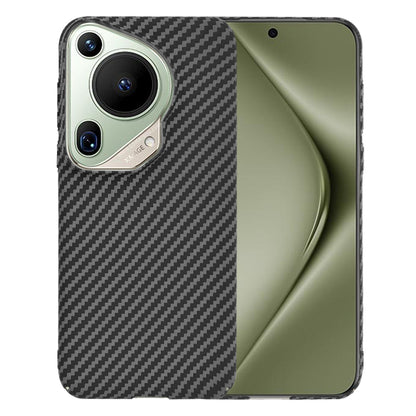 Coque pour Huawei Pura 70 Ultra, Techsuit, Carbonite FiberShell, Noire