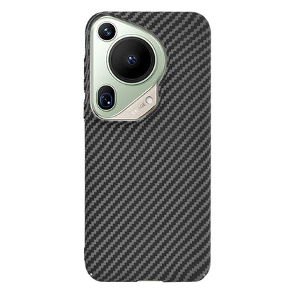 Coque pour Huawei Pura 70 Ultra, Techsuit, Carbonite FiberShell, Noire