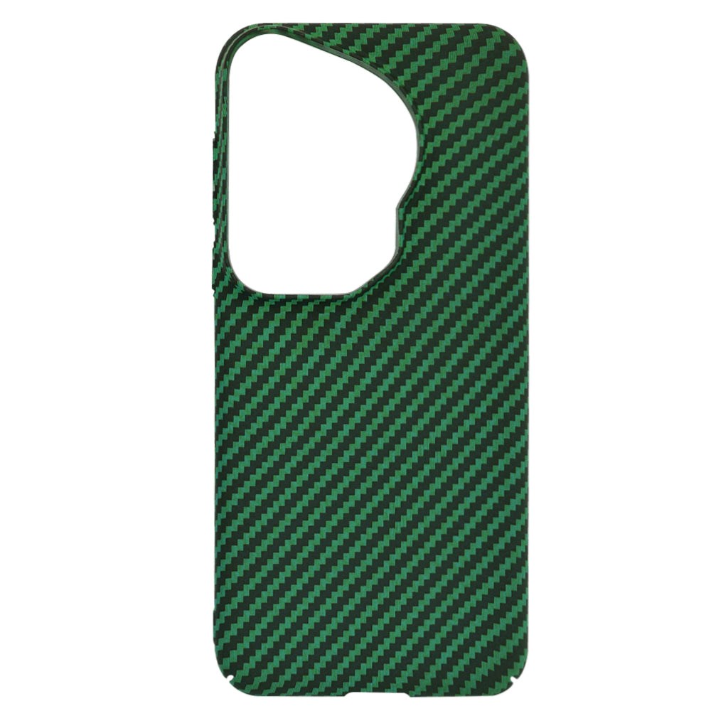 Coque pour Huawei Pura 70 Ultra, Techsuit, Carbonite FiberShell, Vert