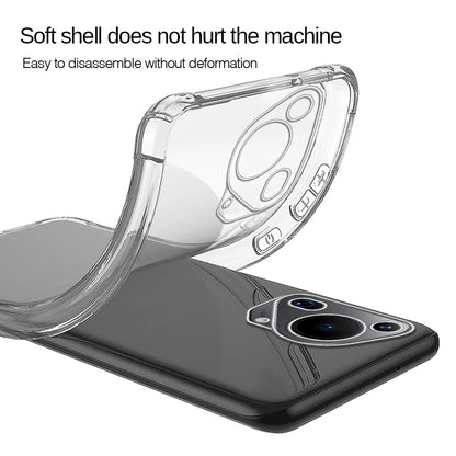 Coque pour Huawei Pura 70 Ultra, Techsuit, Antichoc Claire, Transparente