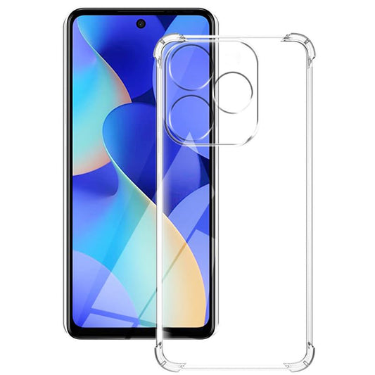 Case for Infinix Hot 40i, Techsuit, Shockproof Clear, Transparent