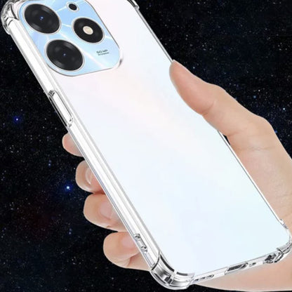 Case for Infinix Hot 40i, Techsuit, Shockproof Clear, Transparent