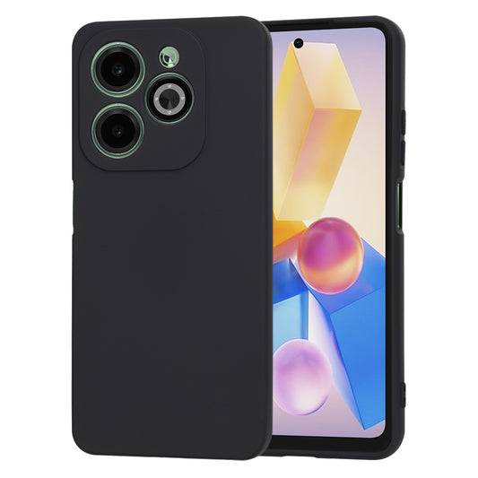 Case for Infinix Hot 40i, Techsuit, SoftFlex, Black
