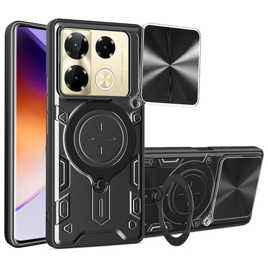 Case for Infinix Note 40 Pro+, Techsuit, CamGuard Pro, Black