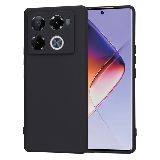 Coque pour Infinix Note 40 Pro+, Techsuit, SoftFlex, Noire