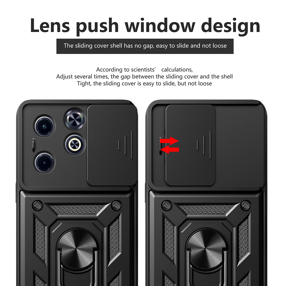 Coque pour Infinix Smart 8 / Hot 40i, Techsuit, CamShield, Vert