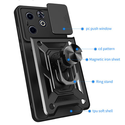 Coque pour Infinix Smart 8 / Hot 40i, Techsuit, CamShield, Vert
