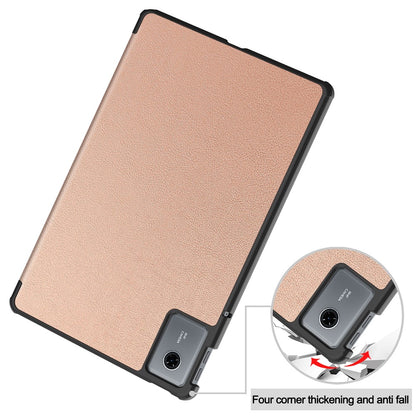 Étui pour Lenovo Idea Tab 11, Techsuit, FoldPro, Rose Doré