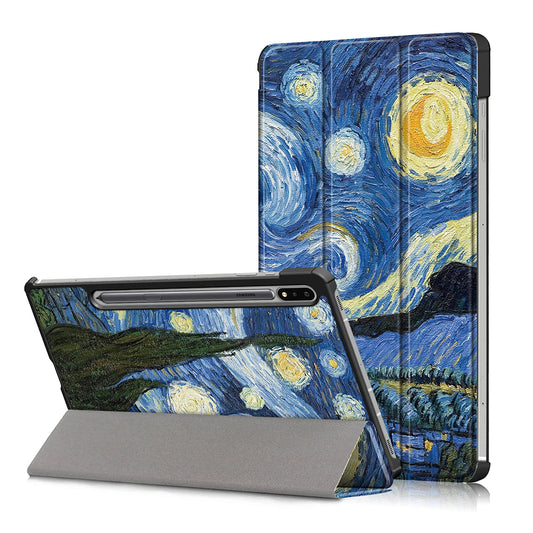 Housse pour Lenovo Idea Tab 11, Techsuit, FoldPro Starry Night, Multicolore