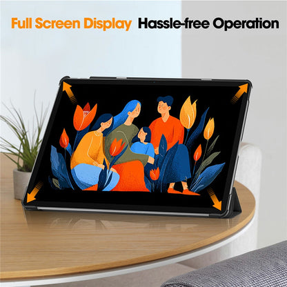 Étui pour Lenovo Idea Tab Plus, Techsuit, FoldPro, Noir