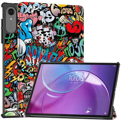 Housse pour Lenovo Idea Tab Pro Gen 2, Techsuit, FoldPro Urban Vibe, Multicolore