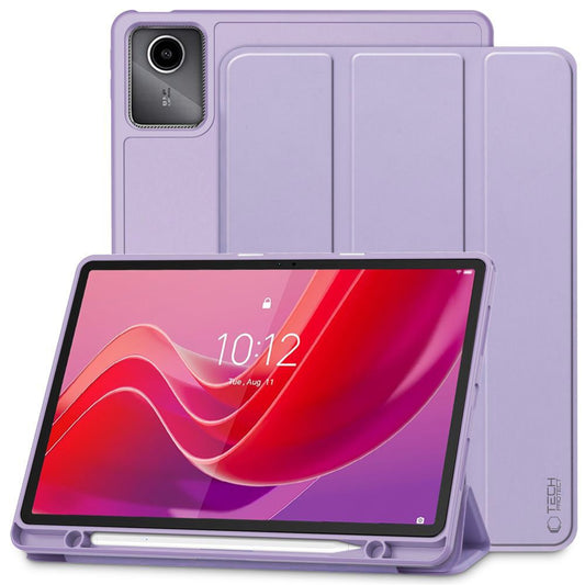 Etui pour Lenovo Tab M11, Tech-Protect, SC PEN, Violet 