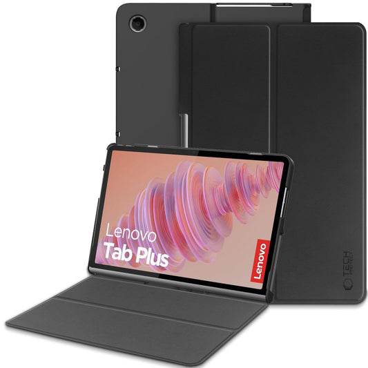 Etui pour Lenovo Tab Plus 11.5inch, Tech-Protect, SmartCase, Noir 