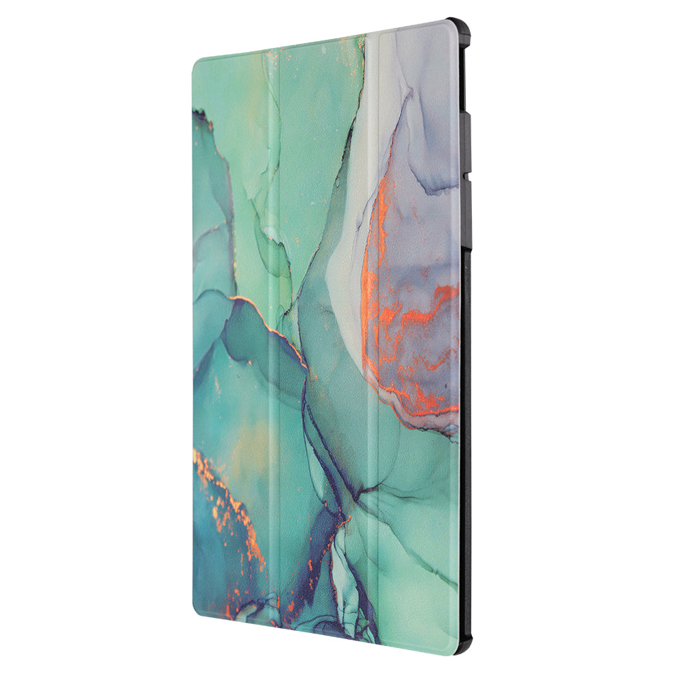 Housse pour Lenovo Yoga Tab Plus, Techsuit, FoldPro Green Time, Multicolore