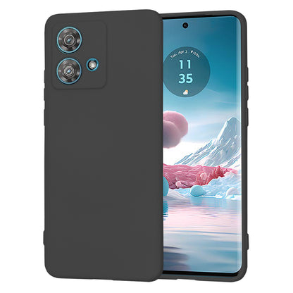 Coque pour Motorola Edge 40 Neo, Techsuit, SoftFlex, Noire