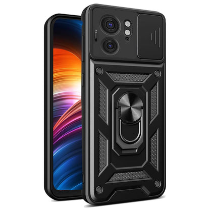 Coque pour Motorola Edge 40, Techsuit, CamShield, Noire