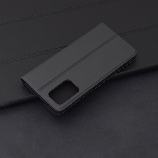 Coque pour Motorola Edge 50 Fusion, Techsuit, Magskin Book, Noire