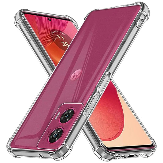 Coque pour Motorola Edge 50 Fusion, Techsuit, Antichoc Claire, Transparente