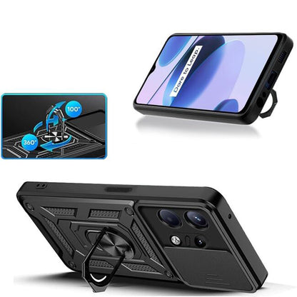 Case for Motorola Edge 50 Pro, Techsuit, CamShield, Blue