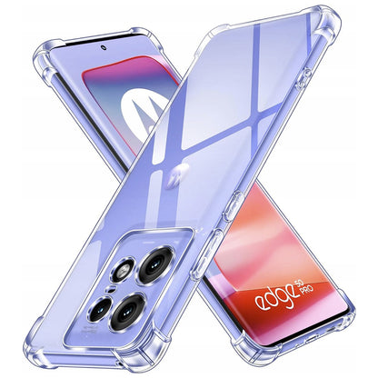 Case for Motorola Edge 50 Pro, Techsuit, Shockproof Clear, Transparent