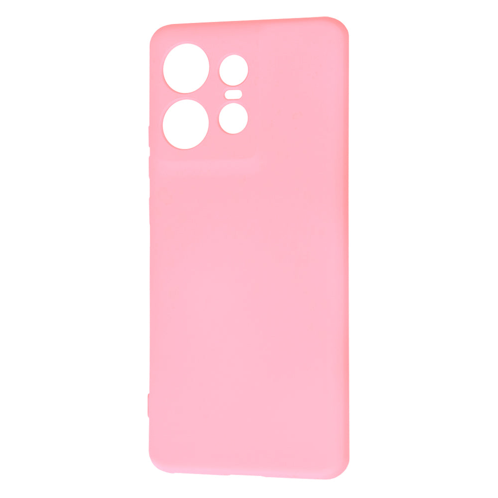 Coque pour Motorola Edge 50 Pro, Techsuit, SoftFlex, Rose Clair