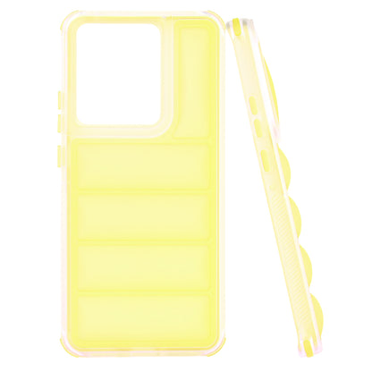 Coque pour Motorola Edge 50 Pro, Techsuit, Wave Shield, Jaune